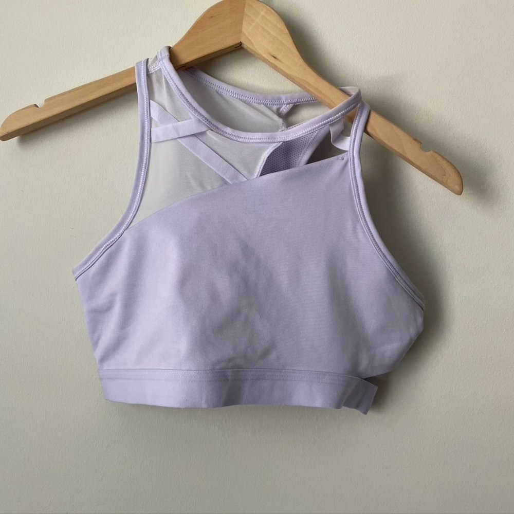 Nike Dri-Fit Sports Bra Purple Size Medium